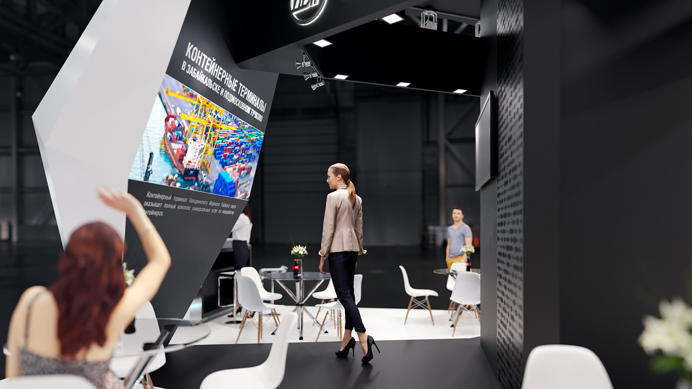 國外展臺(tái)設(shè)計(jì)效果圖