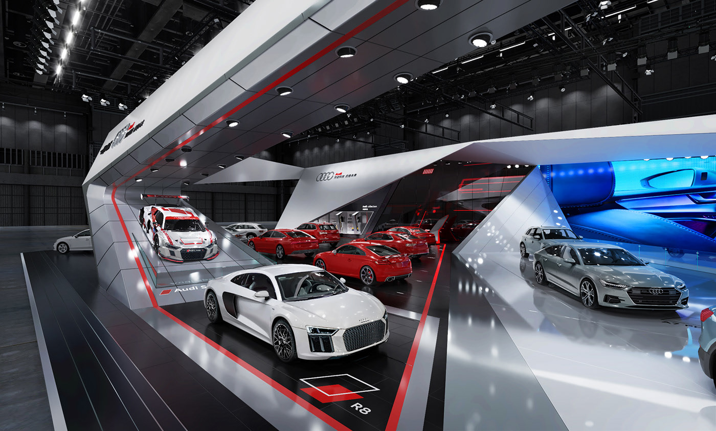 AUDI車展設(shè)計